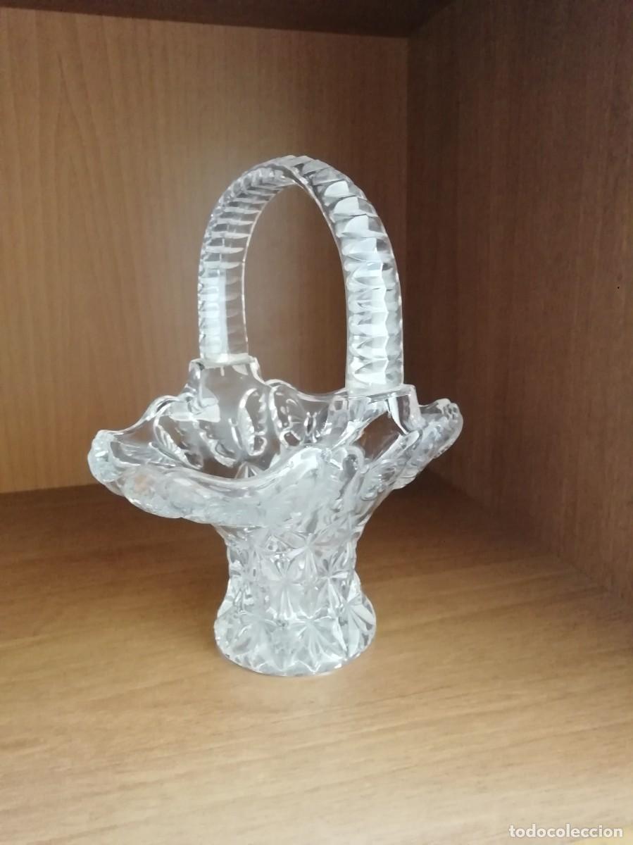Antig&uuml;edades: Cesto de cristal Hofbauer Collection - Foto 1
