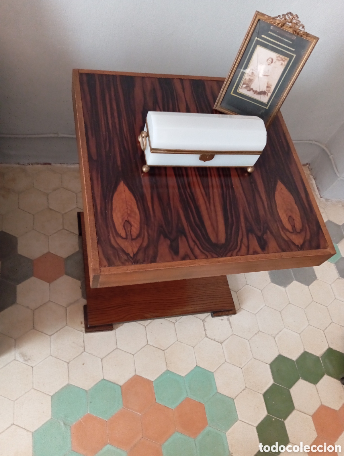 Antig&uuml;edades: Mesa art Deco - Foto 3