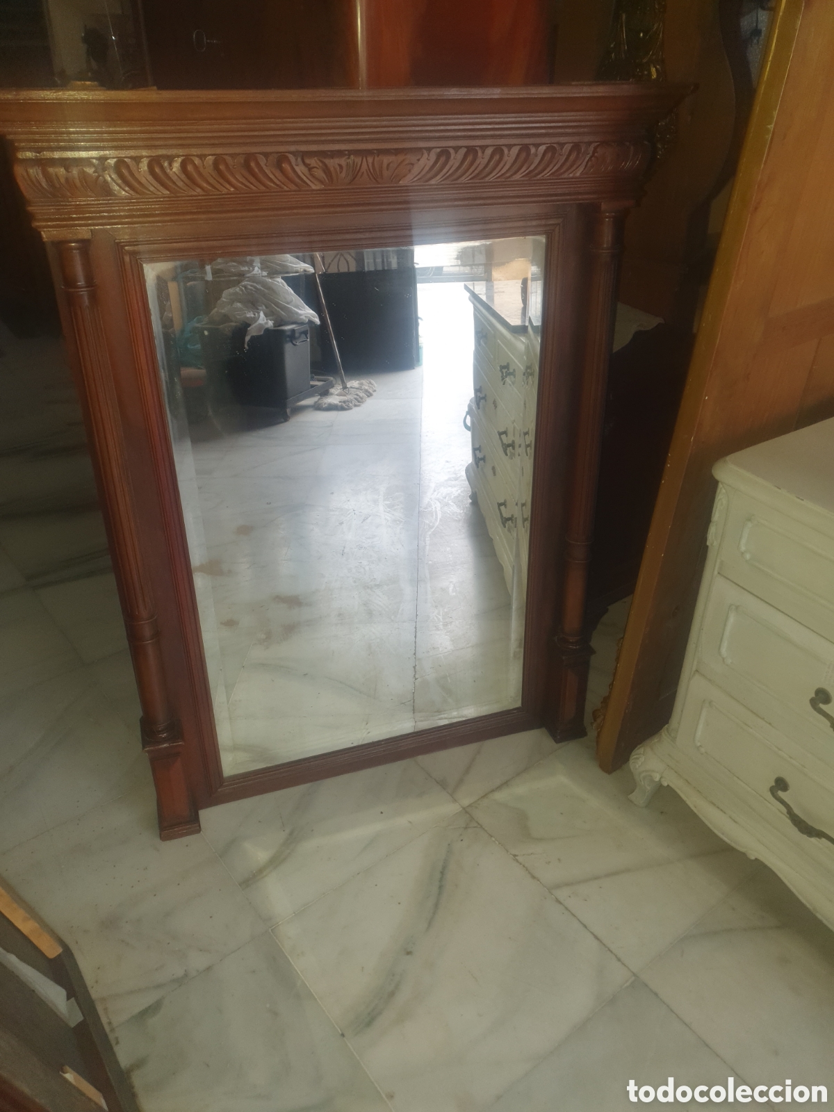 Antig&uuml;edades: Espejo - Foto 5
