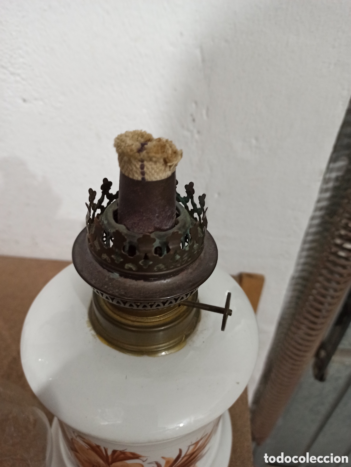 Antig&uuml;edades: Quinque antiguo. 48cm. - Foto 4