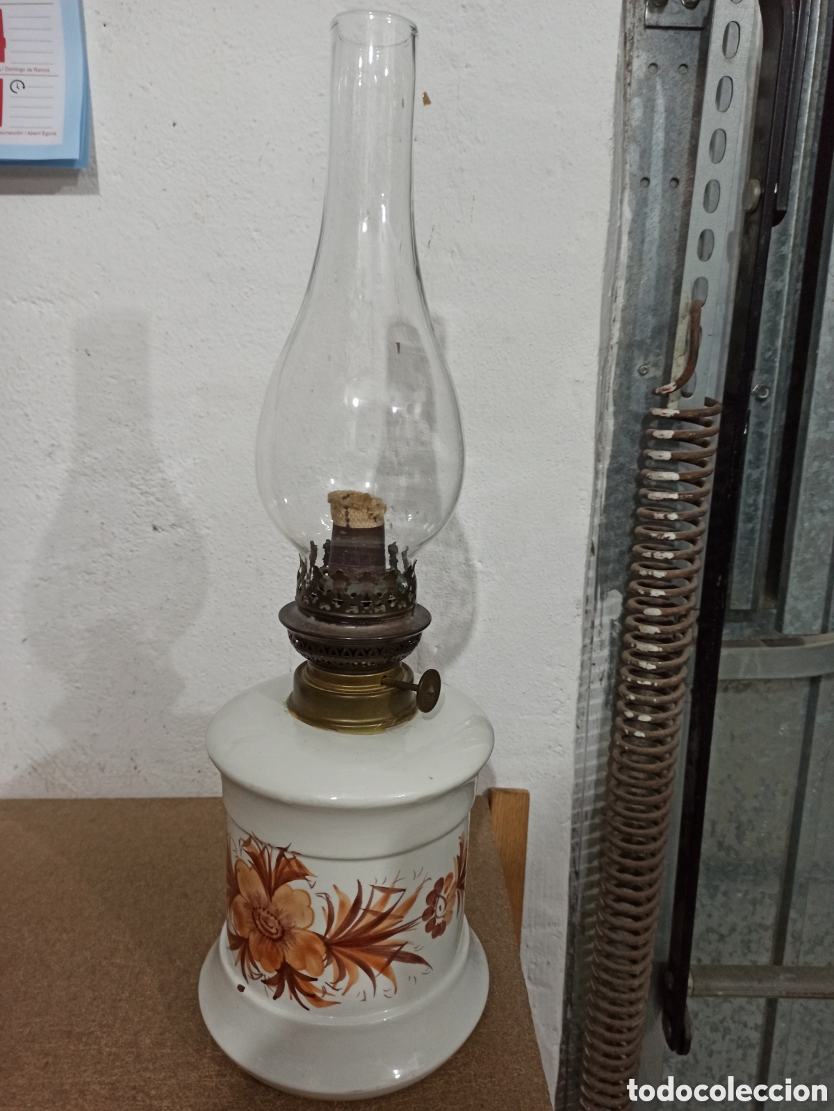Antig&uuml;edades: Quinque antiguo. 48cm. - Foto 6