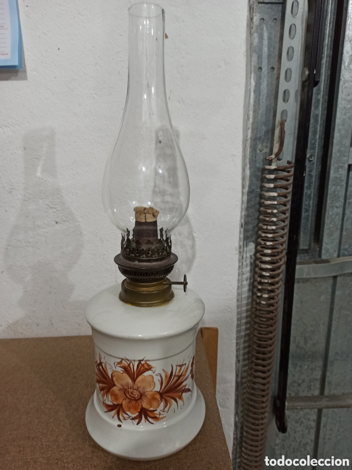 Antig&uuml;edades: Quinque antiguo. 48cm. - Foto 1