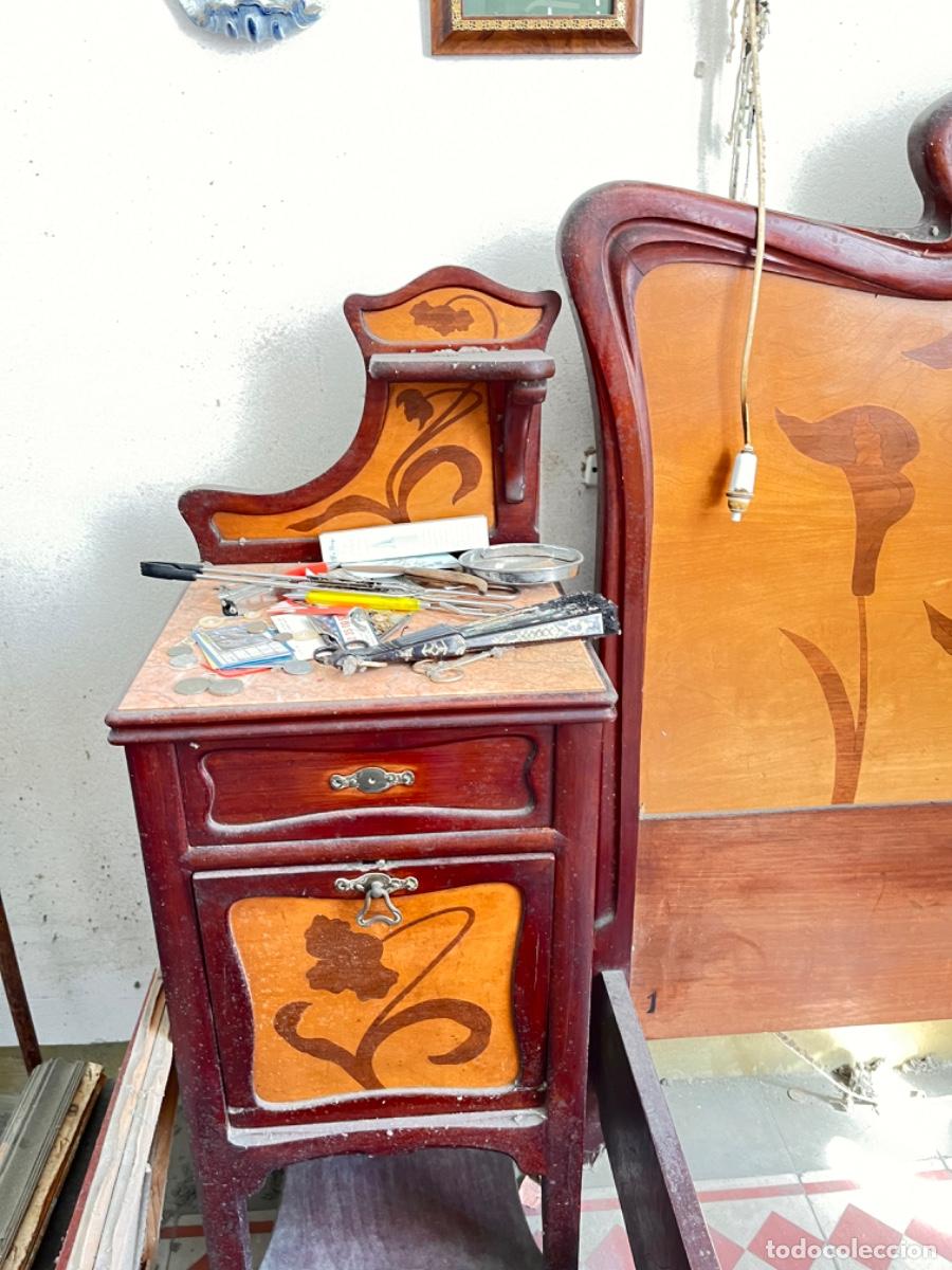 Antig&uuml;edades: Camas, armarios modernista - Foto 4