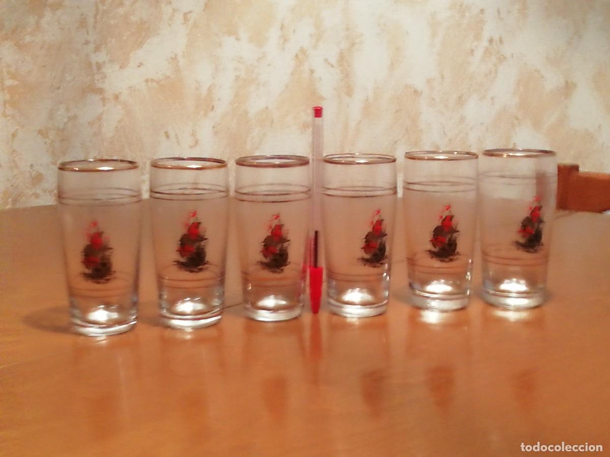 Antig&uuml;edades: Vasos decorados con carabelas - Foto 1