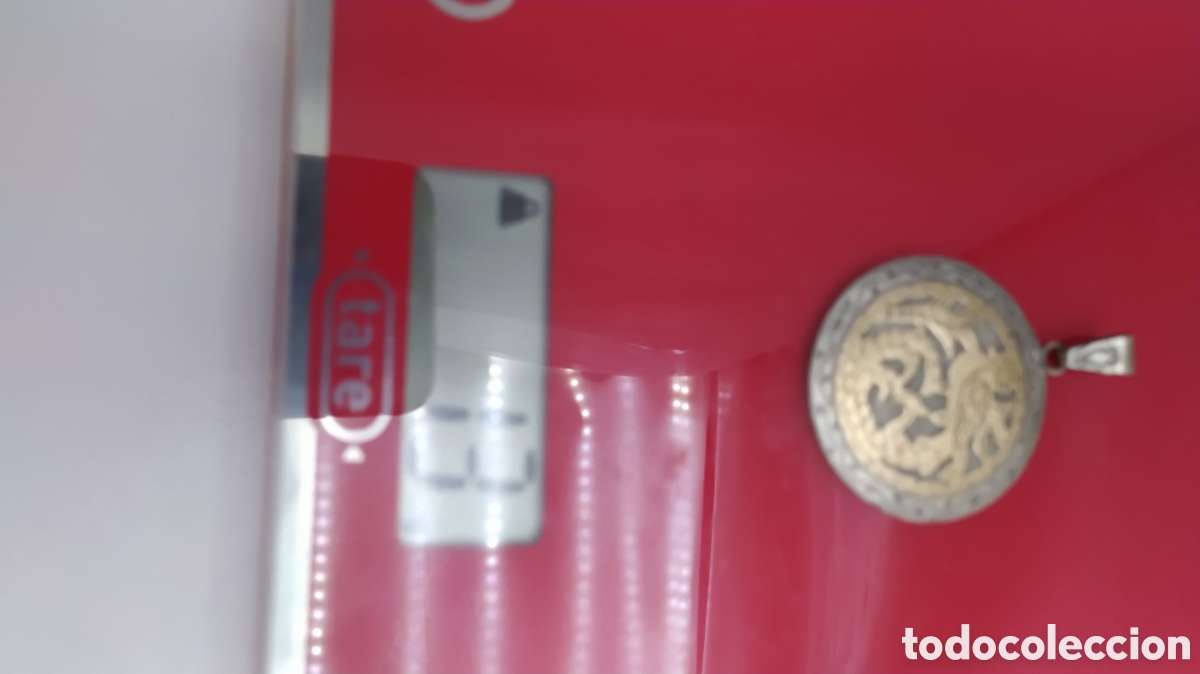 Antig&uuml;edades: Medall&oacute;n plata y oro quetzal - Foto 8