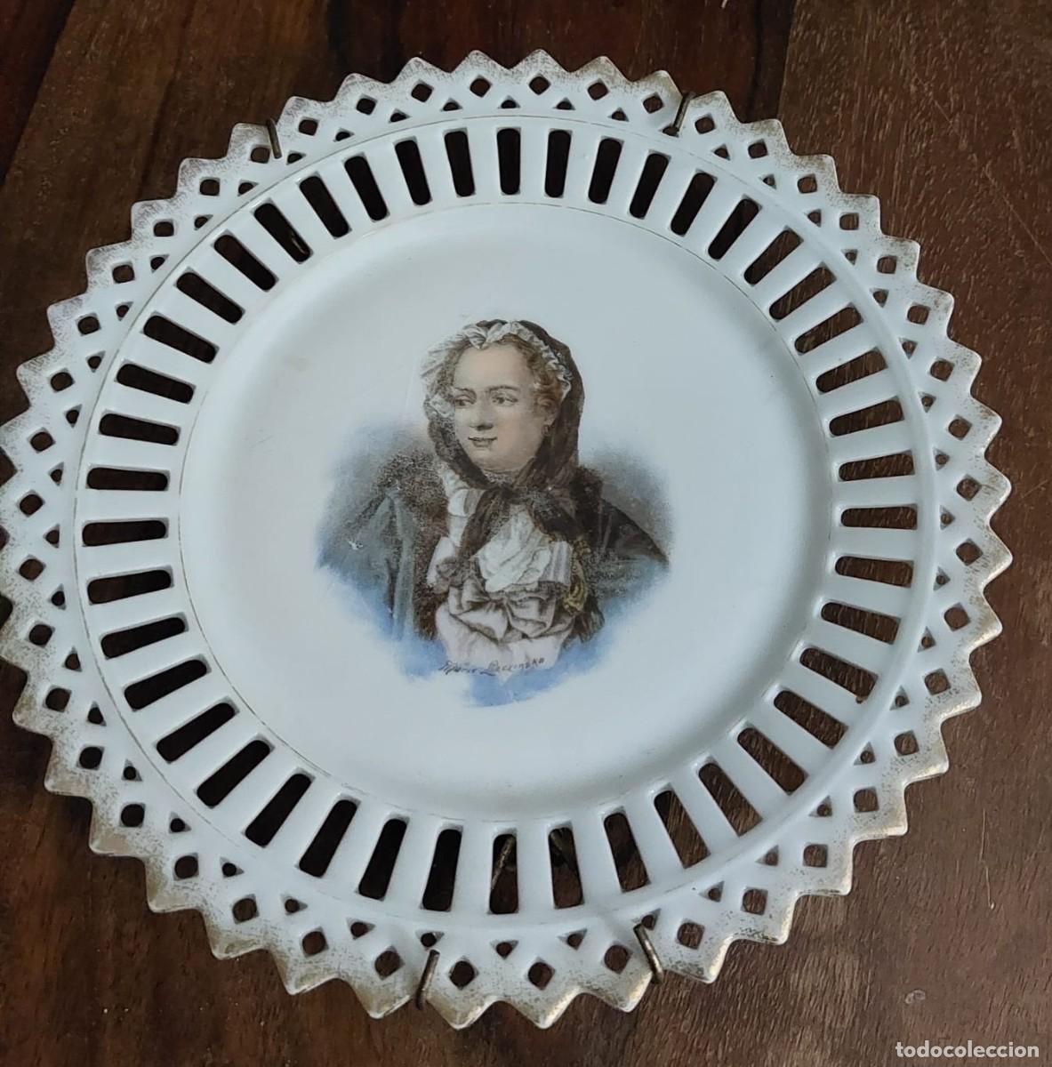 Antig&uuml;edades: 1 Plato de Madame de Montespan - Foto 1