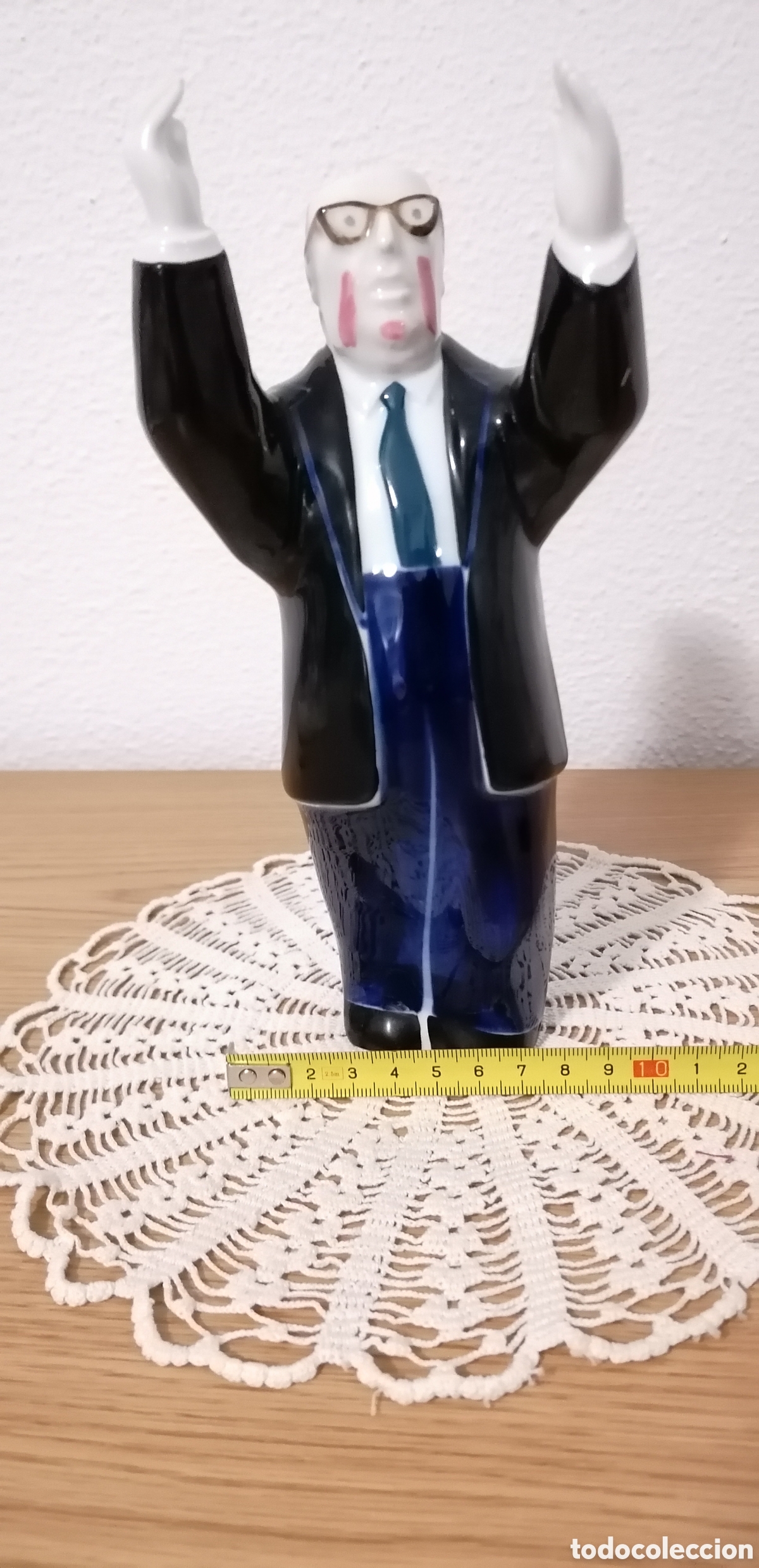 Antig&uuml;edades: Figura ed. limitada Sargadelos - Foto 2