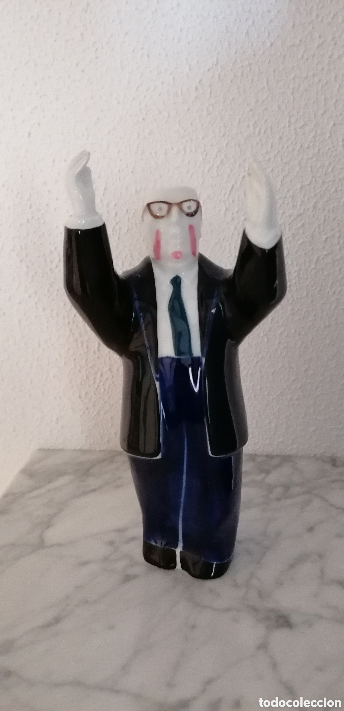 Antig&uuml;edades: Figura ed. limitada Sargadelos - Foto 4