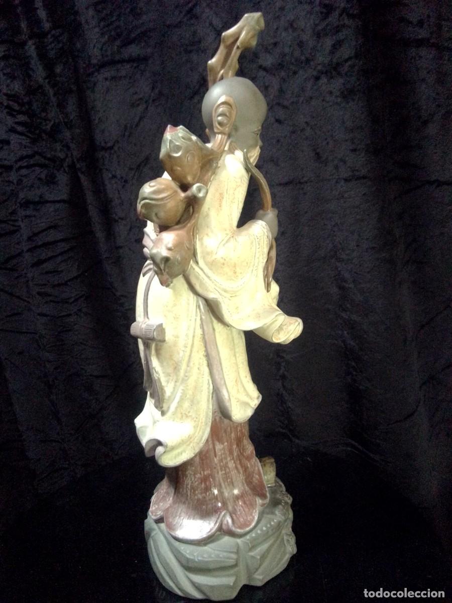Antig&uuml;edades: Escultura de Sabio de Lladro - Foto 3
