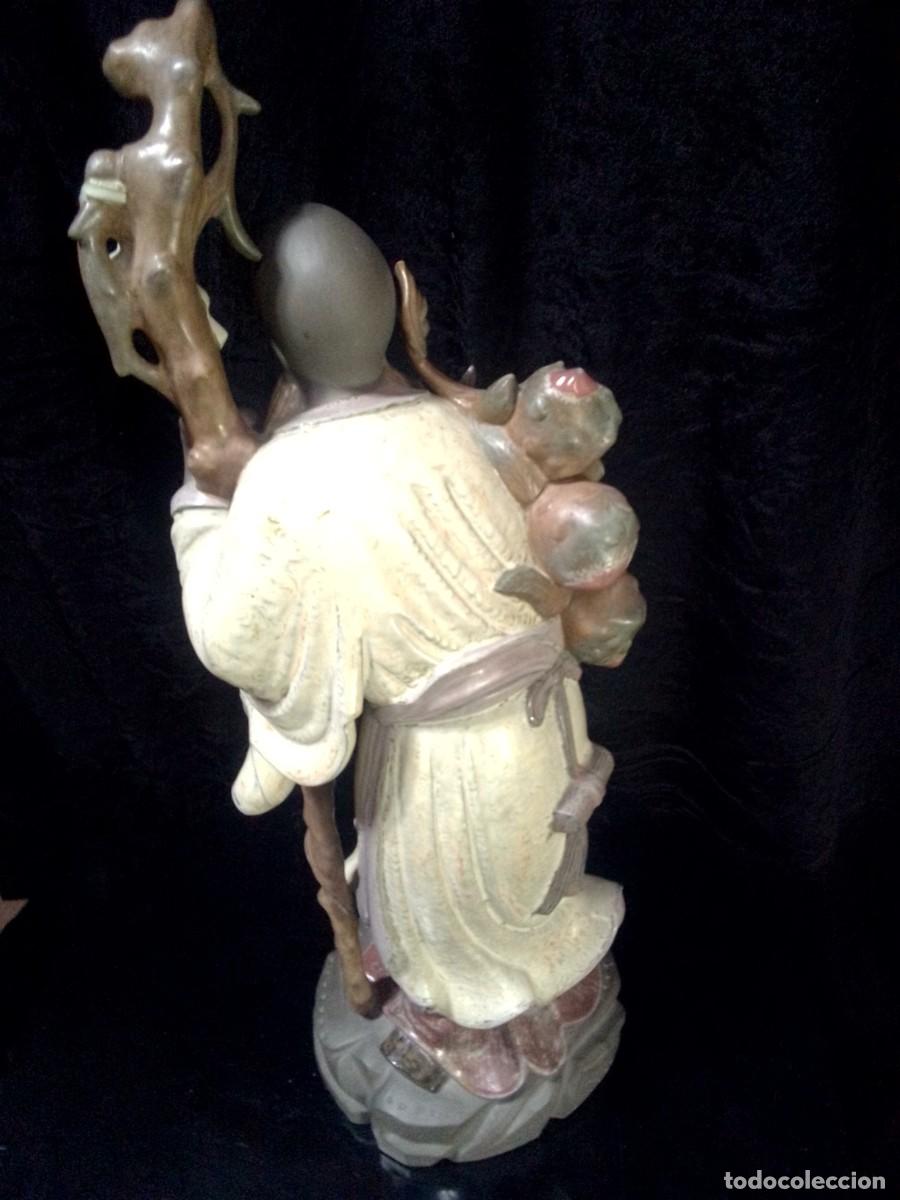Antig&uuml;edades: Escultura de Sabio de Lladro - Foto 5
