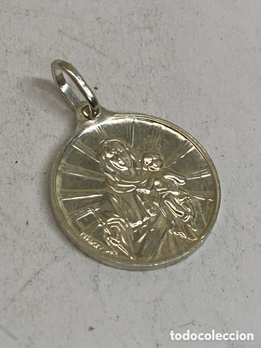 Antig&uuml;edades: Medalla de plata religiosa C152 - Foto 1