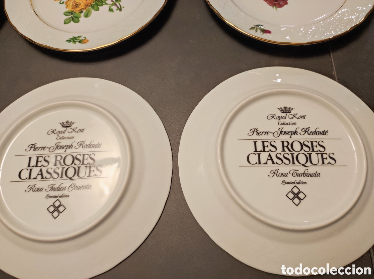 Antig&uuml;edades: Colecci&oacute;n platos Les Roses Classiques - Foto 2