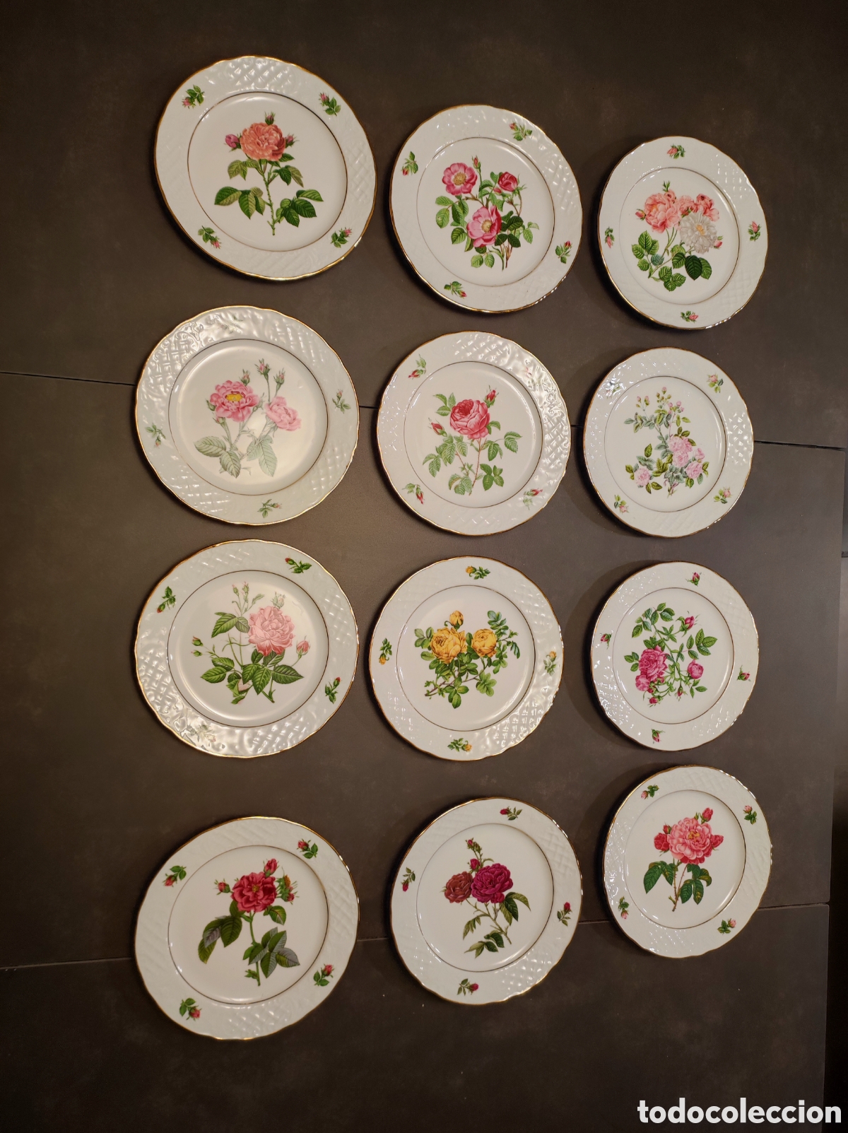 Antig&uuml;edades: Colecci&oacute;n platos Les Roses Classiques - Foto 1