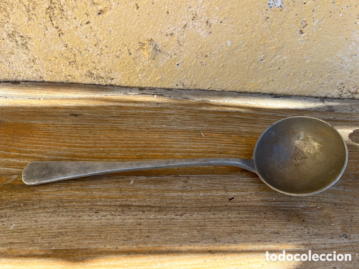 Antig&uuml;edades: Cuchar&oacute;n antiguo. Utensilio del hogar. - Foto 1