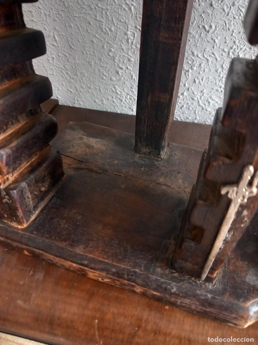 Antig&uuml;edades: TALLA GRANDE DE MADERA - Foto 8