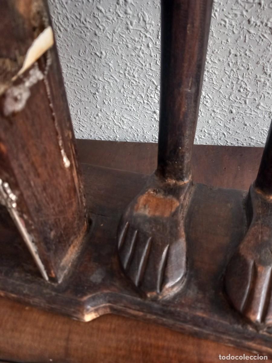 Antig&uuml;edades: TALLA GRANDE DE MADERA - Foto 9