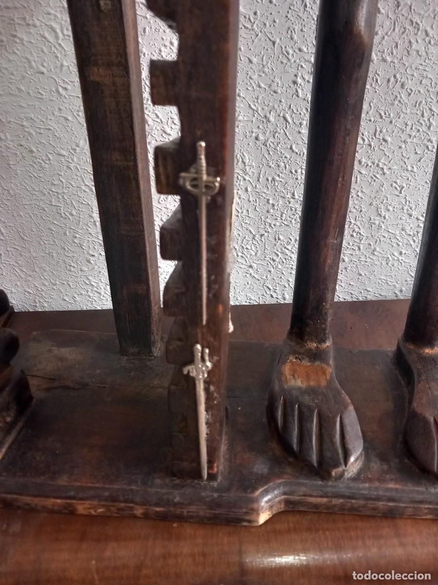 Antig&uuml;edades: TALLA GRANDE DE MADERA - Foto 11