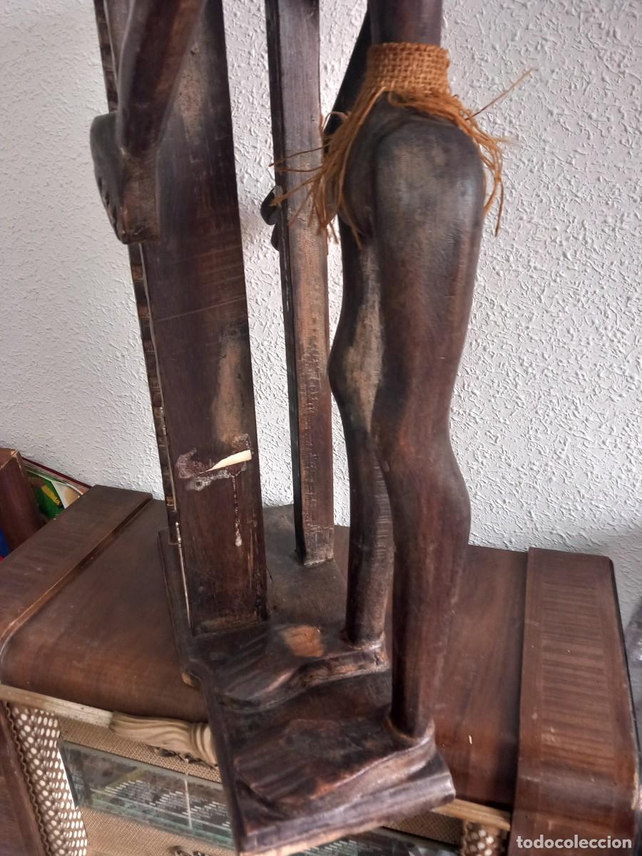 Antig&uuml;edades: TALLA GRANDE DE MADERA - Foto 14