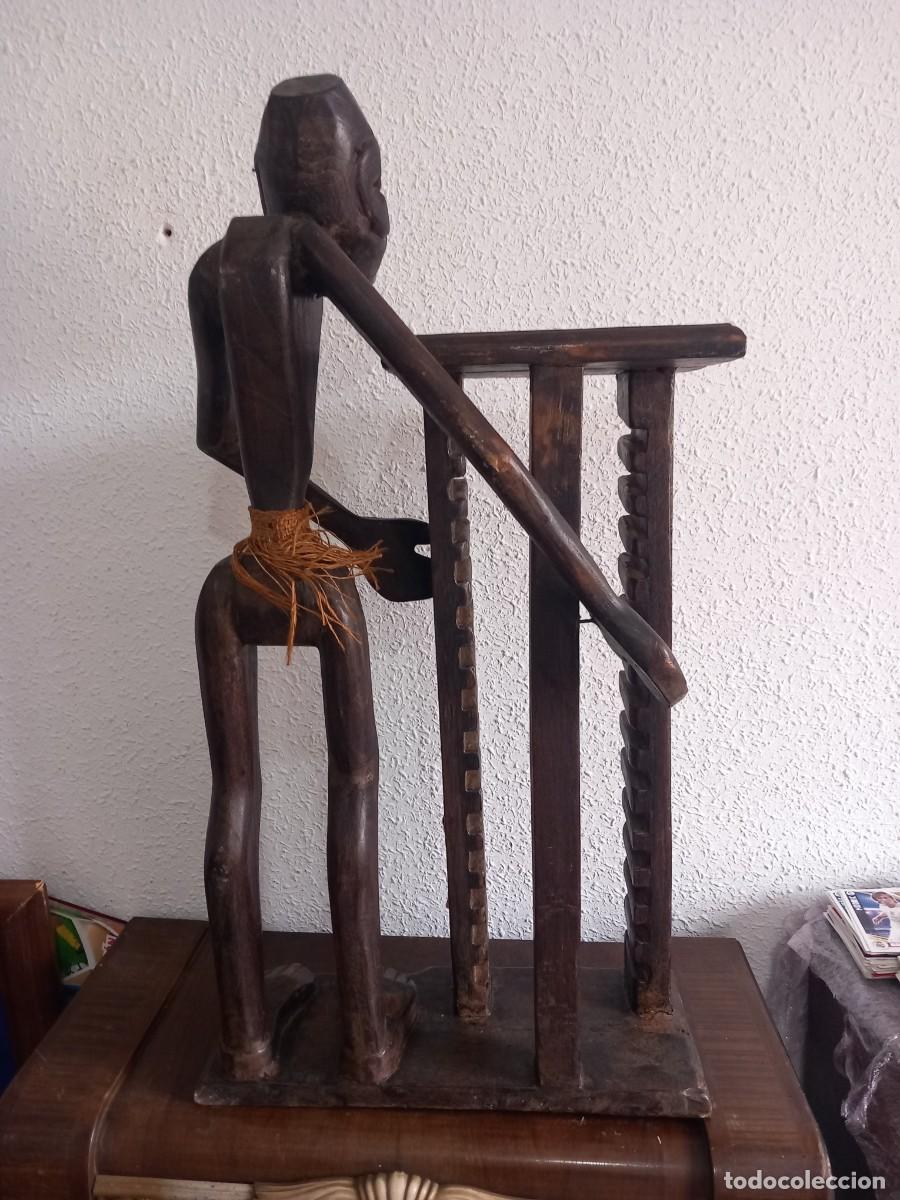 Antig&uuml;edades: TALLA GRANDE DE MADERA - Foto 15