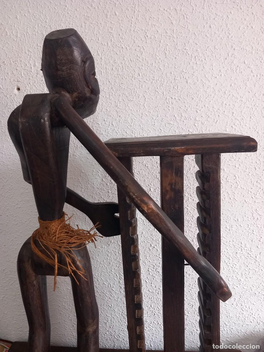 Antig&uuml;edades: TALLA GRANDE DE MADERA - Foto 16