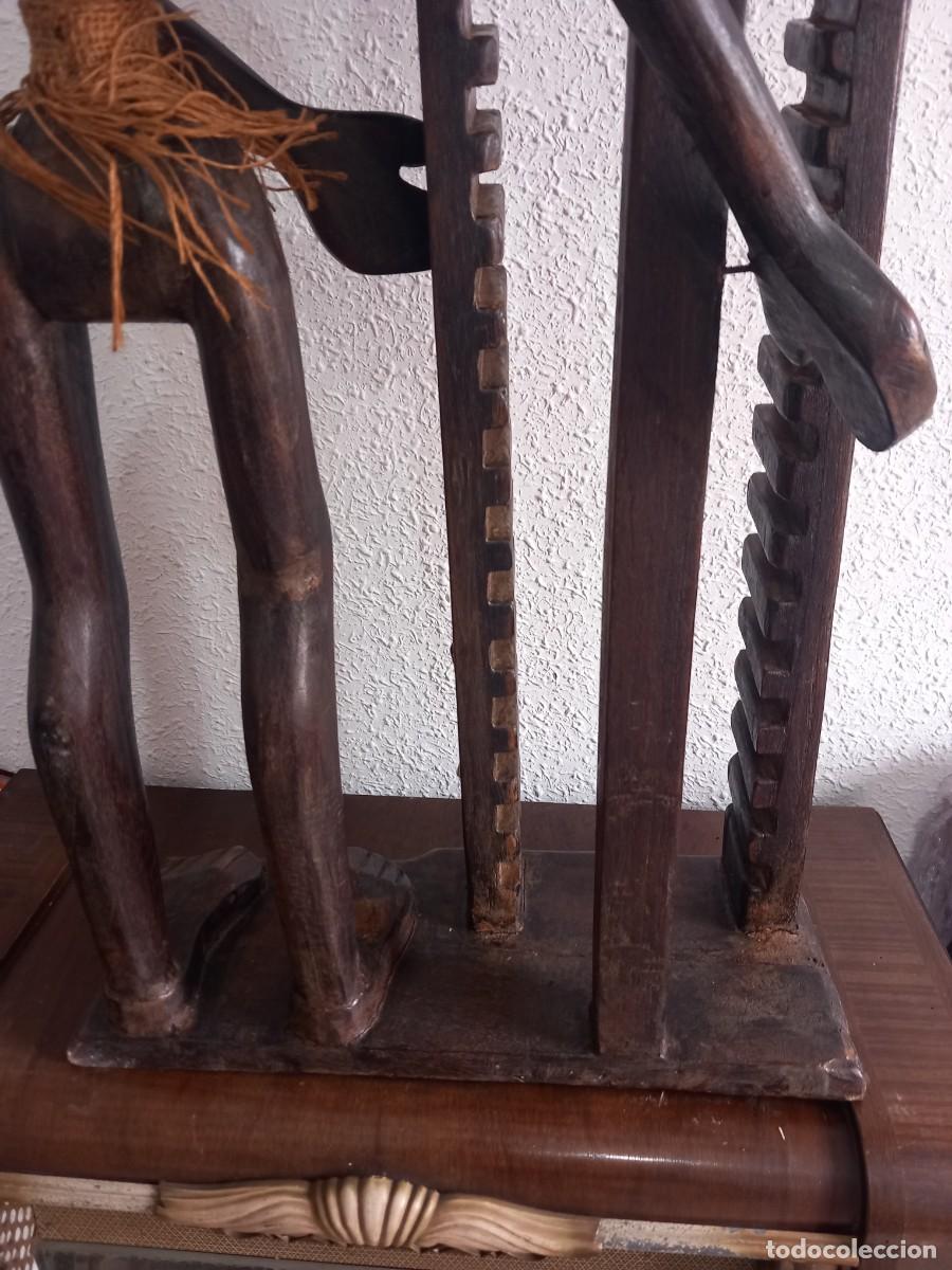 Antig&uuml;edades: TALLA GRANDE DE MADERA - Foto 17