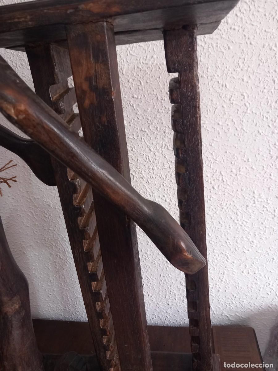 Antig&uuml;edades: TALLA GRANDE DE MADERA - Foto 18