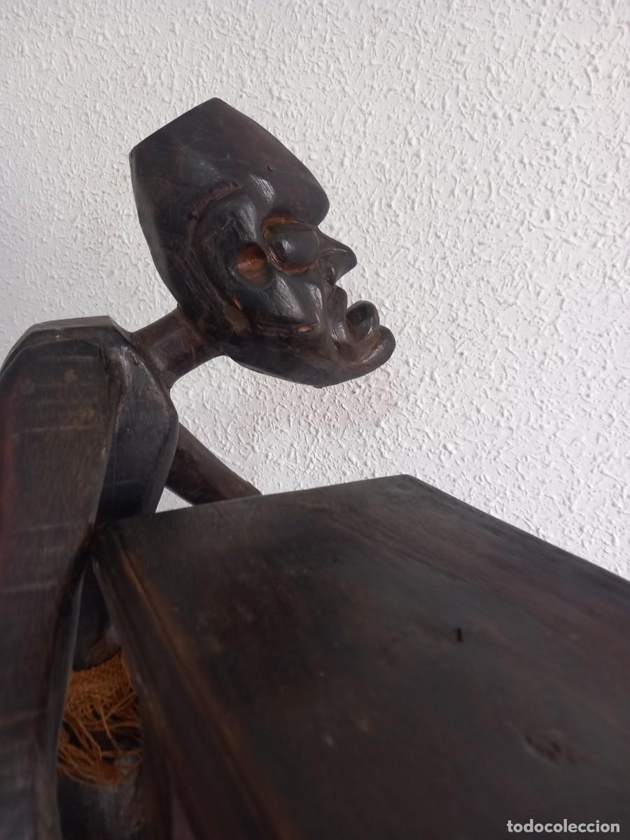 Antig&uuml;edades: TALLA GRANDE DE MADERA - Foto 22