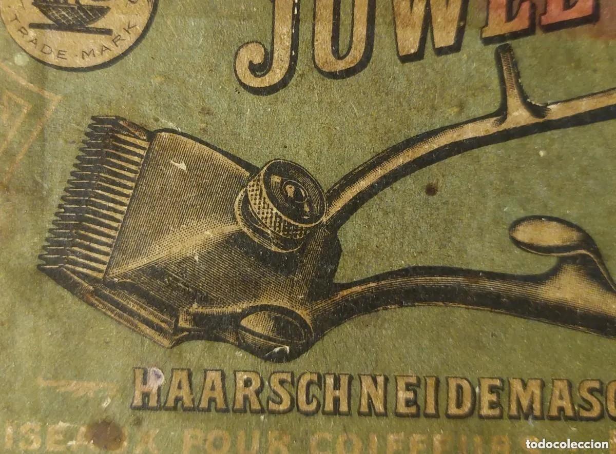 Antiguidades: 2 M&Aacute;QUINAS PARA CORTAR PELO MARCA JUWEL