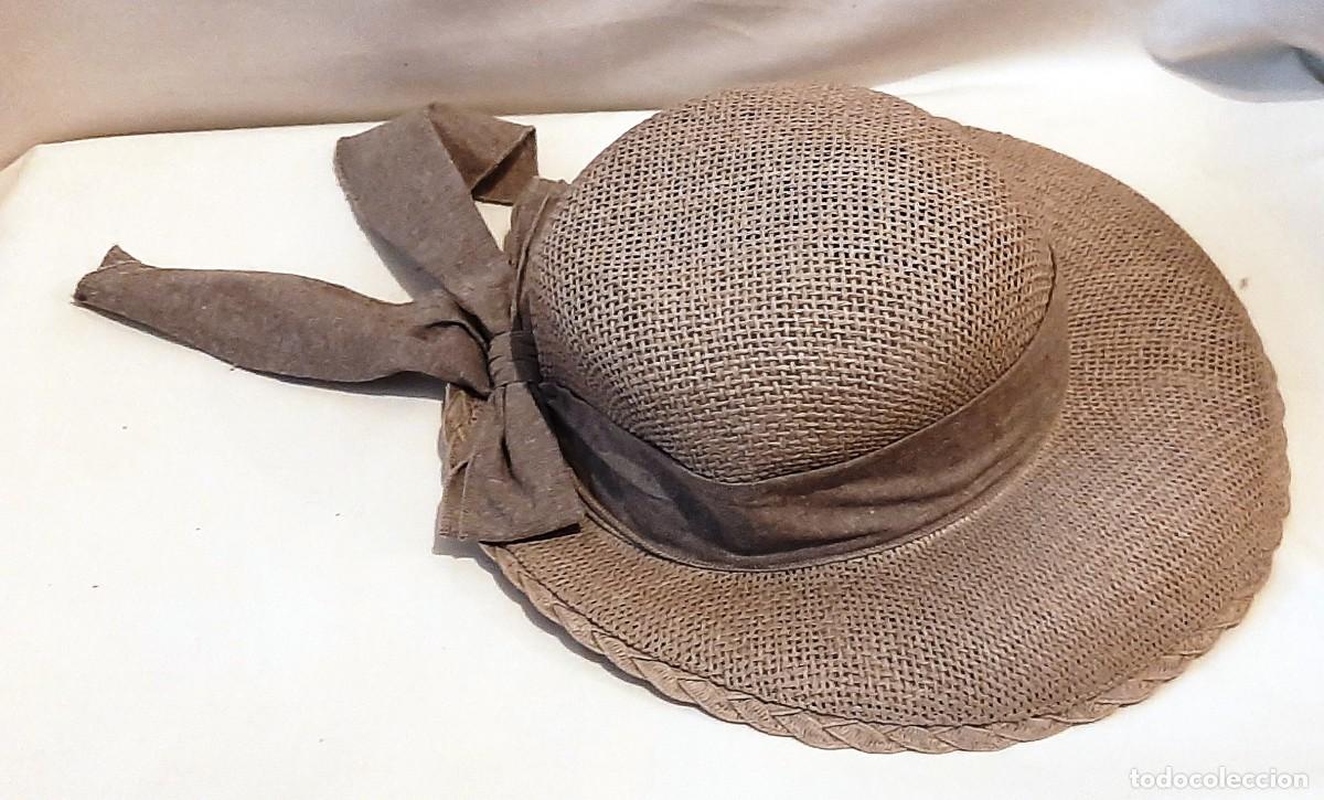 Antig&uuml;edades: Sombrero modernista con lazo - Foto 1