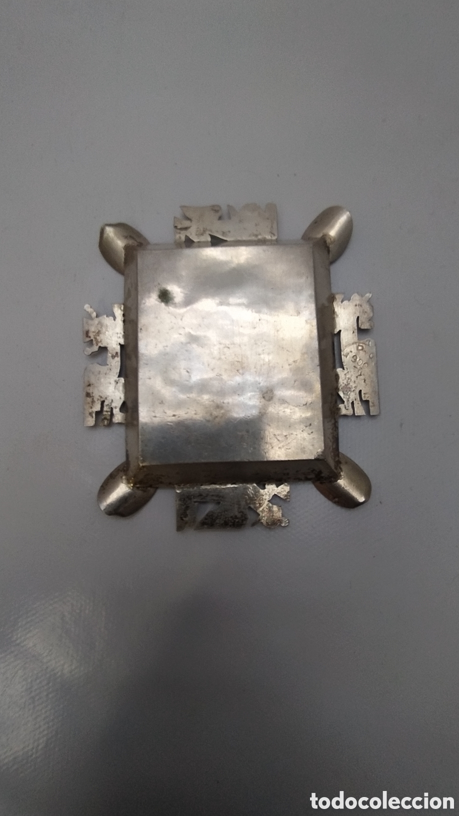 Antig&uuml;edades: Cenicero de plata maya - Foto 4