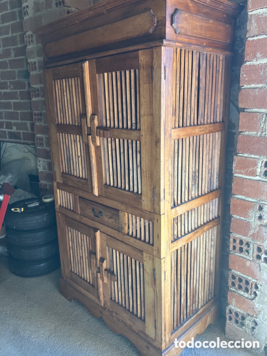 Antig&uuml;edades: Mueble Colonial en madera de teka - Foto 2