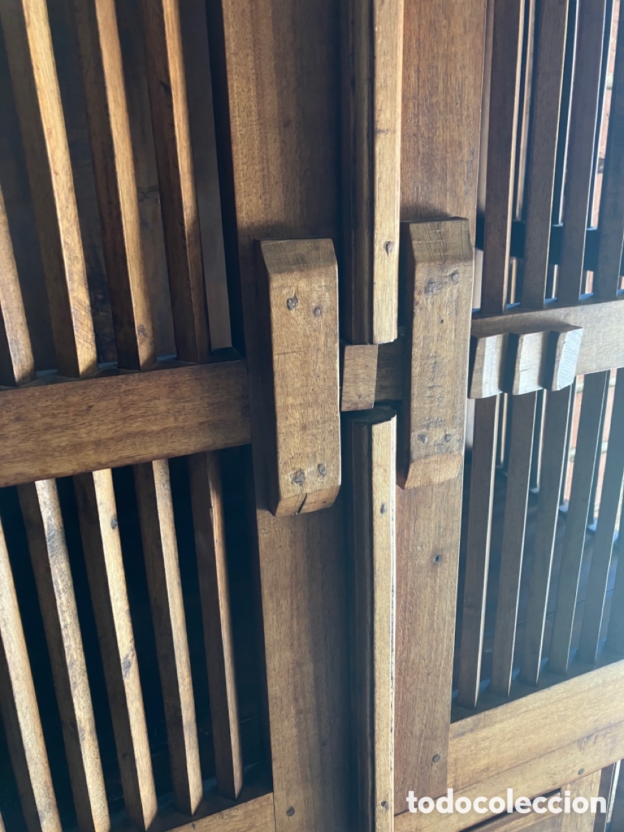 Antig&uuml;edades: Mueble Colonial en madera de teka - Foto 3