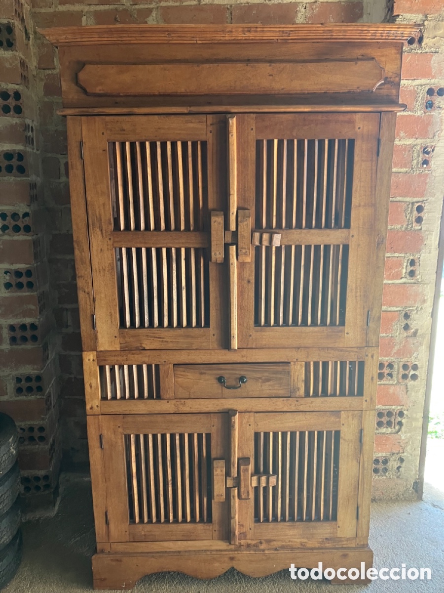 Antig&uuml;edades: Mueble Colonial en madera de teka - Foto 1