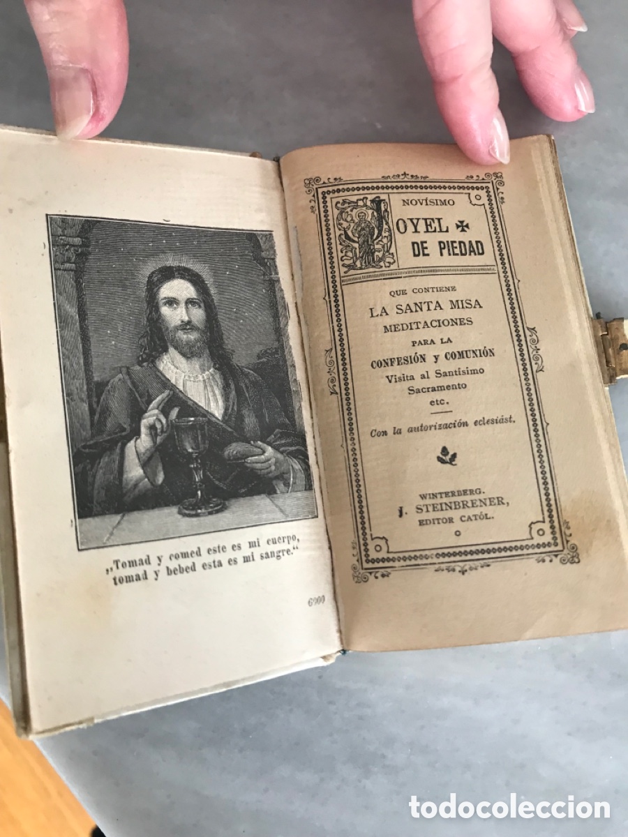 Antig&uuml;edades: Magnifico devocionario antiguo - Foto 7