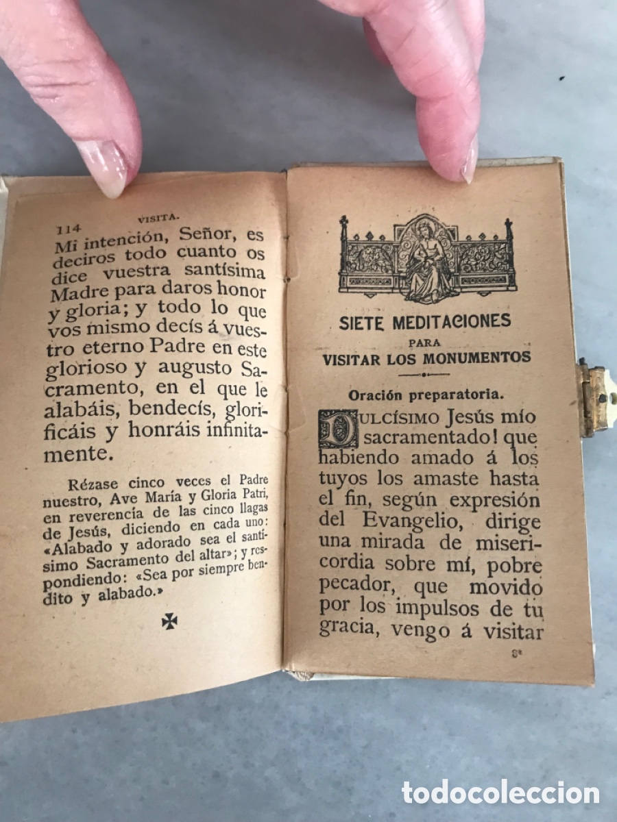 Antig&uuml;edades: Magnifico devocionario antiguo - Foto 11