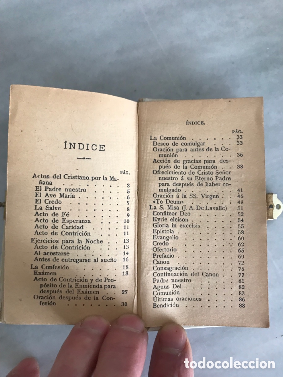 Antig&uuml;edades: Magnifico devocionario antiguo - Foto 12