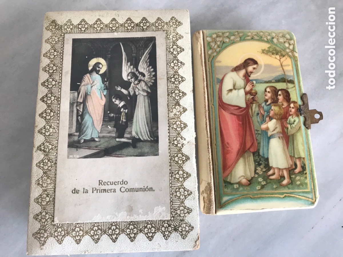 Antig&uuml;edades: Devocionario antiguo primera comuni&oacute;n - Foto 2