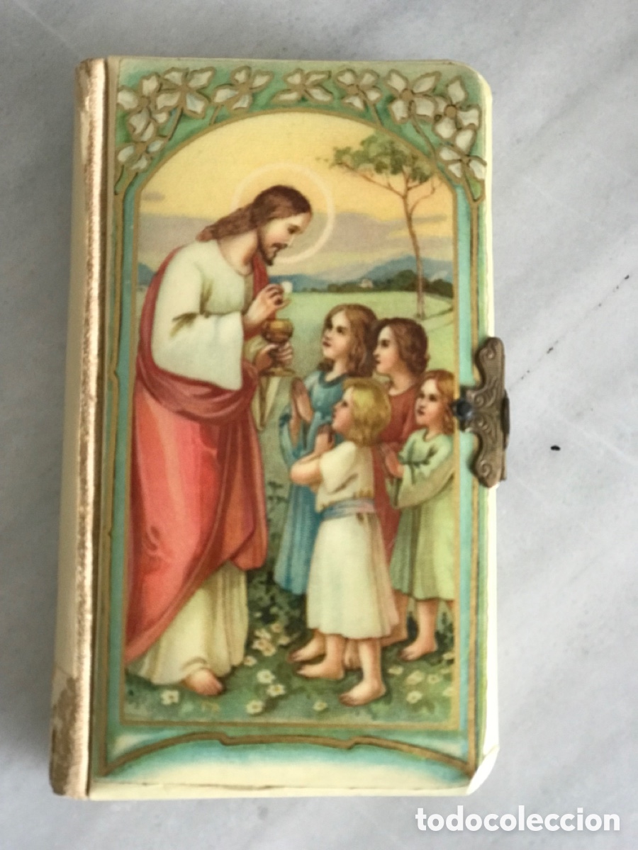 Antig&uuml;edades: Devocionario antiguo primera comuni&oacute;n - Foto 3