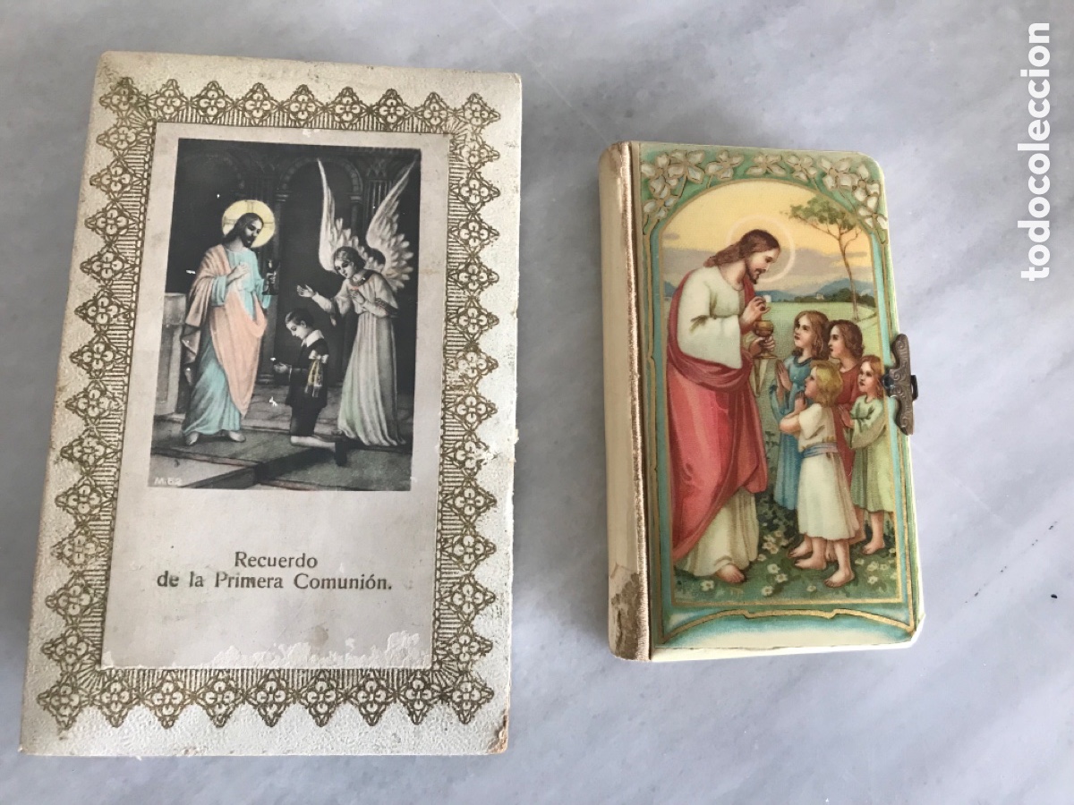 Antig&uuml;edades: Devocionario antiguo primera comuni&oacute;n - Foto 7