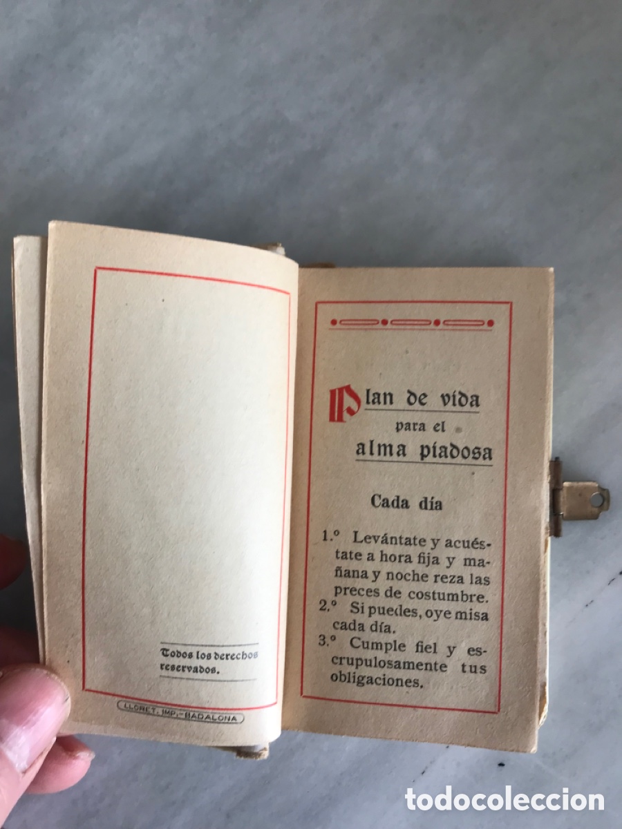 Antig&uuml;edades: Devocionario antiguo primera comuni&oacute;n - Foto 12