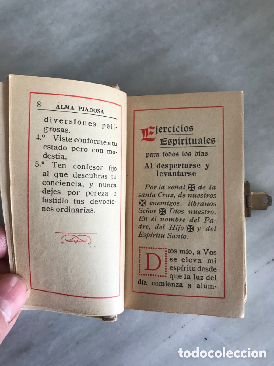 Antig&uuml;edades: Devocionario antiguo primera comuni&oacute;n - Foto 13