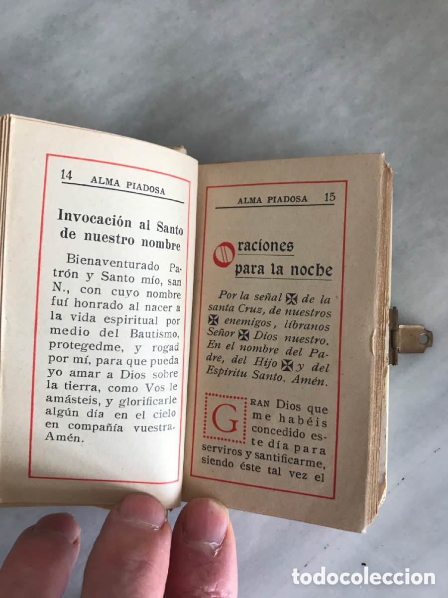Antig&uuml;edades: Devocionario antiguo primera comuni&oacute;n - Foto 14