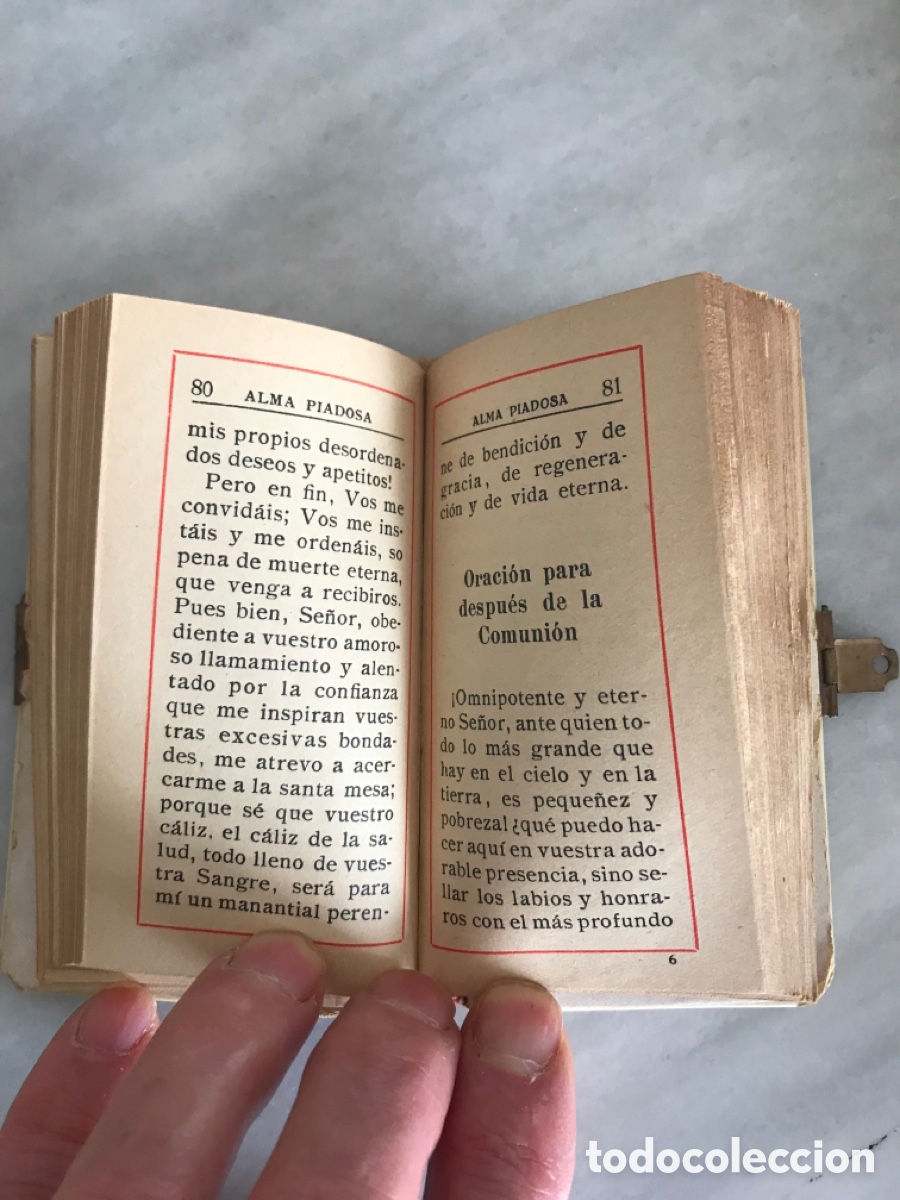 Antig&uuml;edades: Devocionario antiguo primera comuni&oacute;n - Foto 16