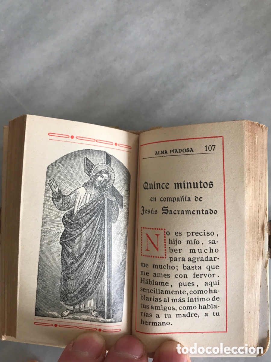 Antig&uuml;edades: Devocionario antiguo primera comuni&oacute;n - Foto 17