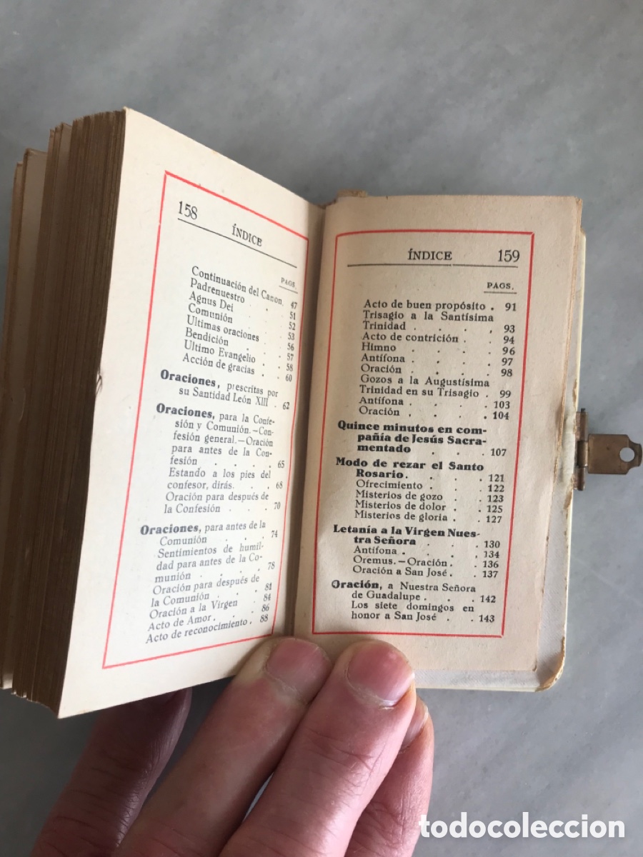 Antig&uuml;edades: Devocionario antiguo primera comuni&oacute;n - Foto 19