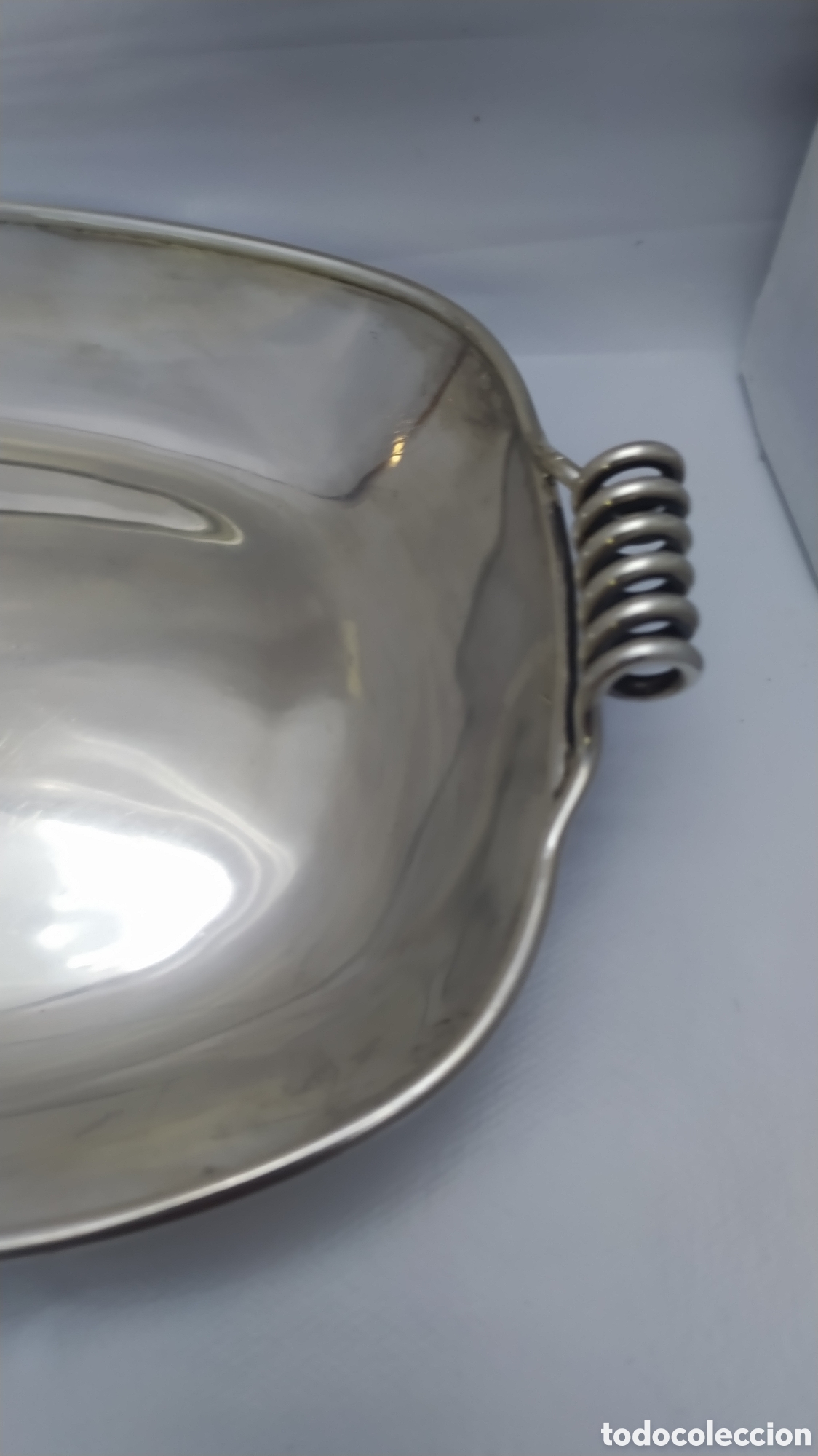 Antig&uuml;edades: Bandeja de Plata asas - Foto 10