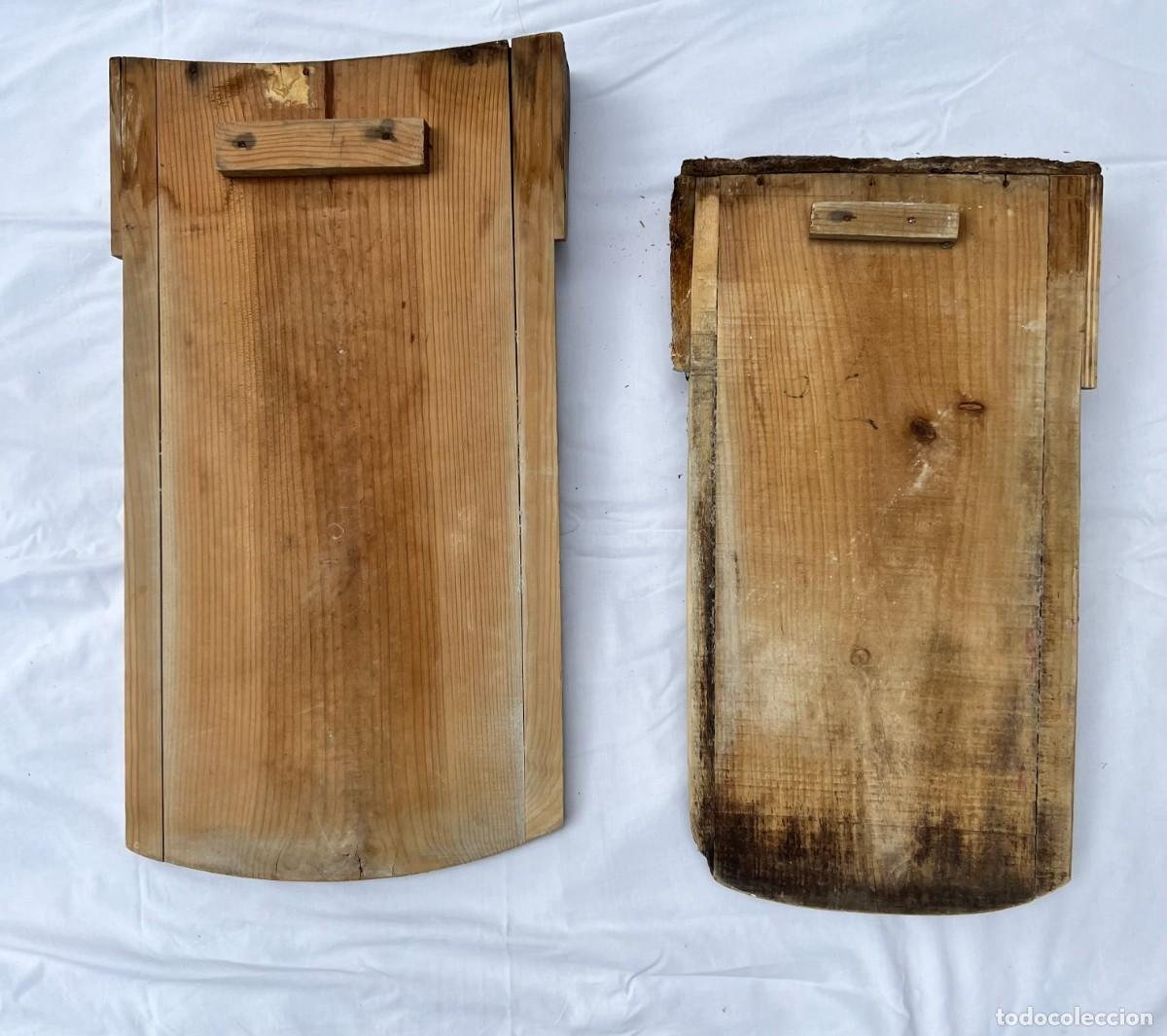 Antig&uuml;edades: Lote de 3 tablas de lavar a mano - Foto 2