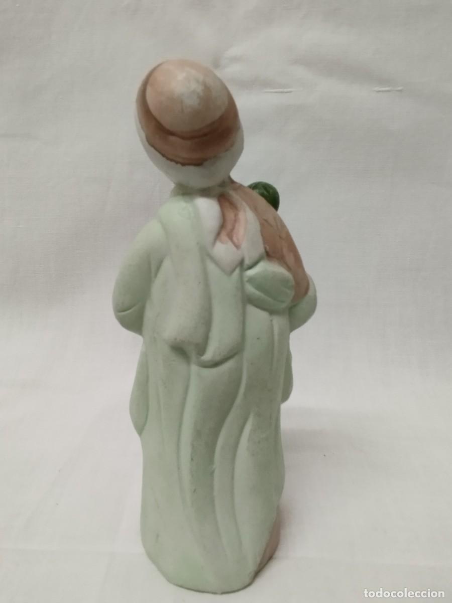 Antig&uuml;edades: FIGURA DE BEL&Eacute;N DE BISCUIT RESTAURADA - Foto 3