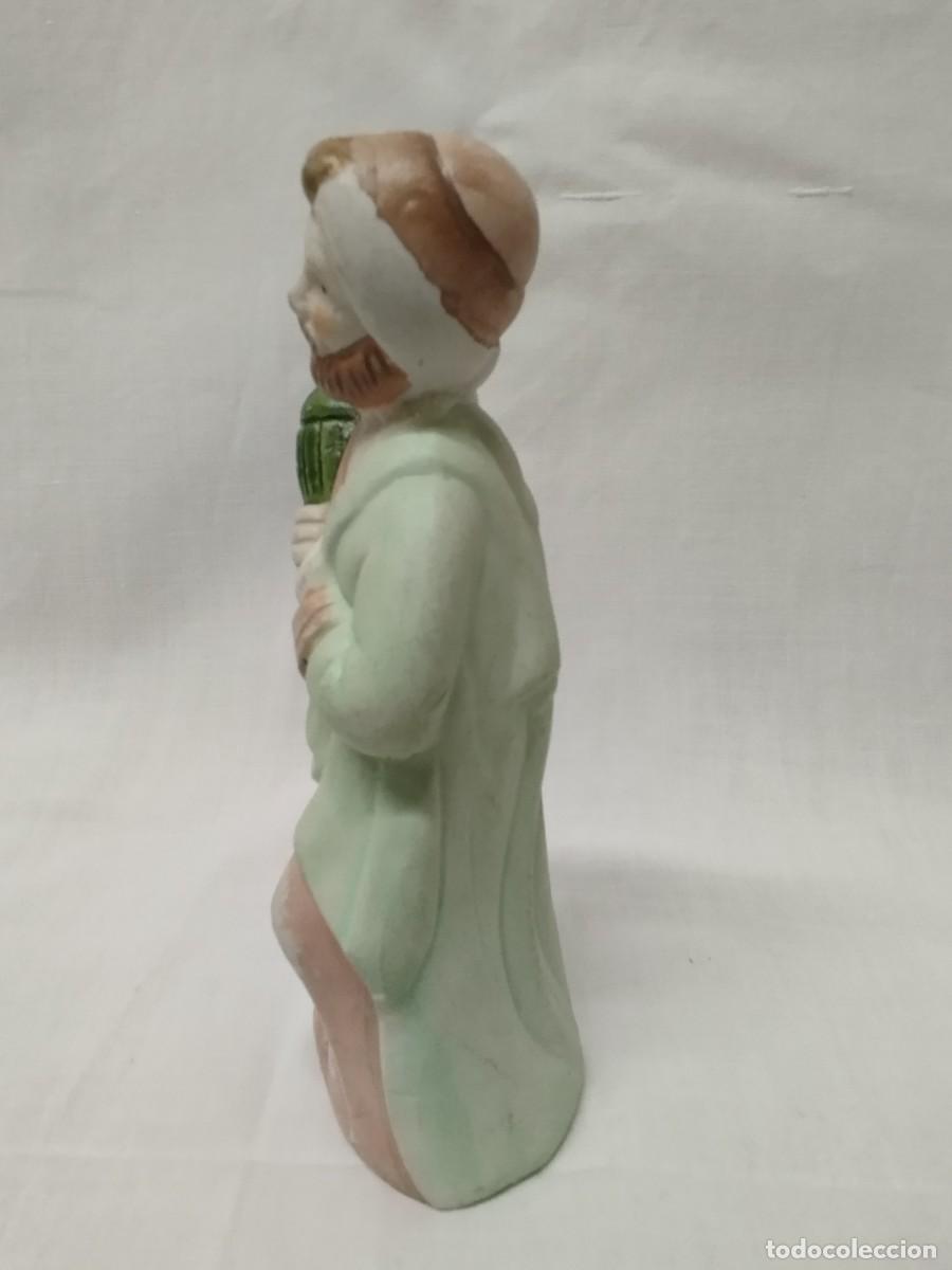 Antig&uuml;edades: FIGURA DE BEL&Eacute;N DE BISCUIT RESTAURADA - Foto 4