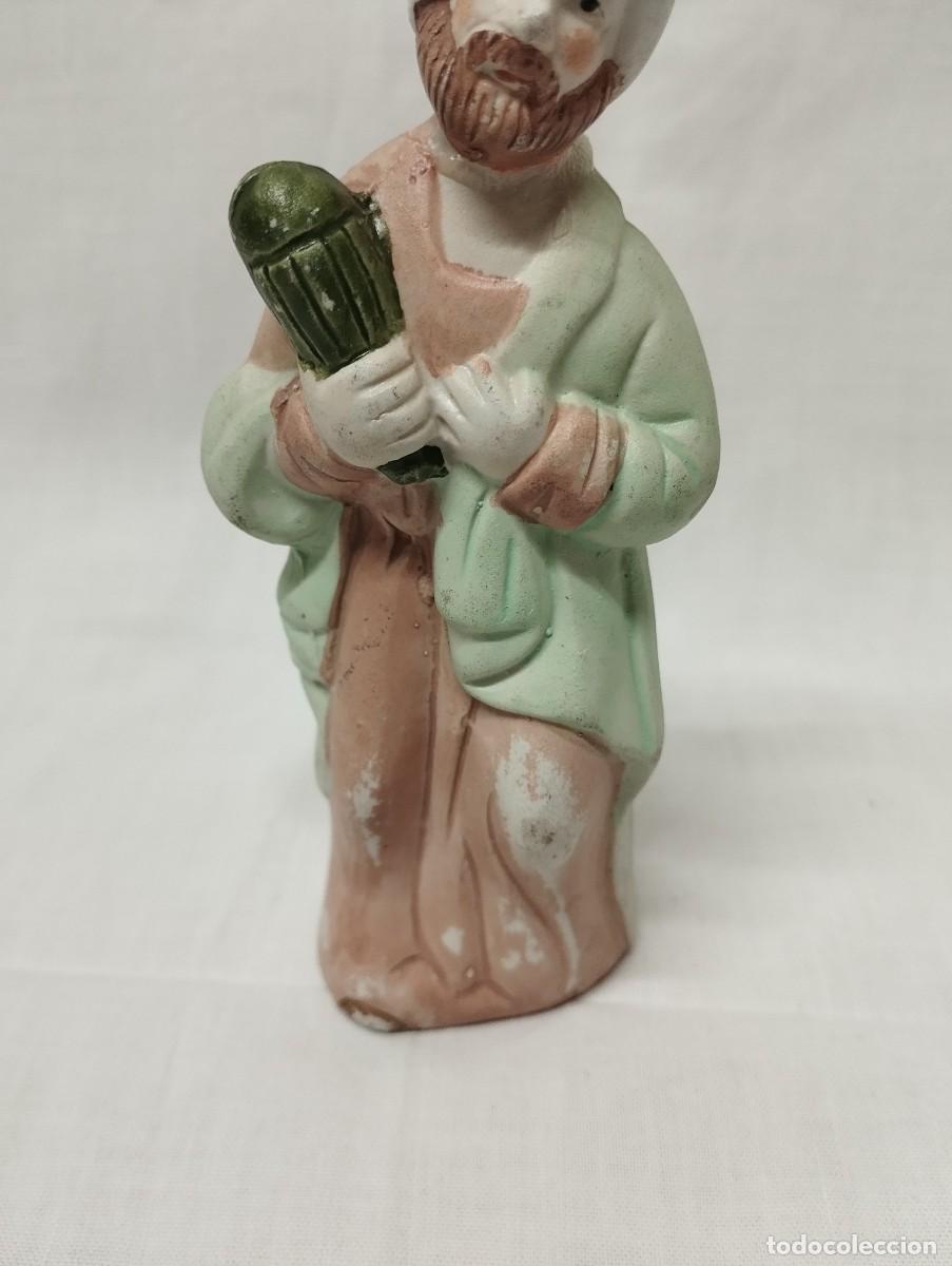 Antig&uuml;edades: FIGURA DE BEL&Eacute;N DE BISCUIT RESTAURADA - Foto 5